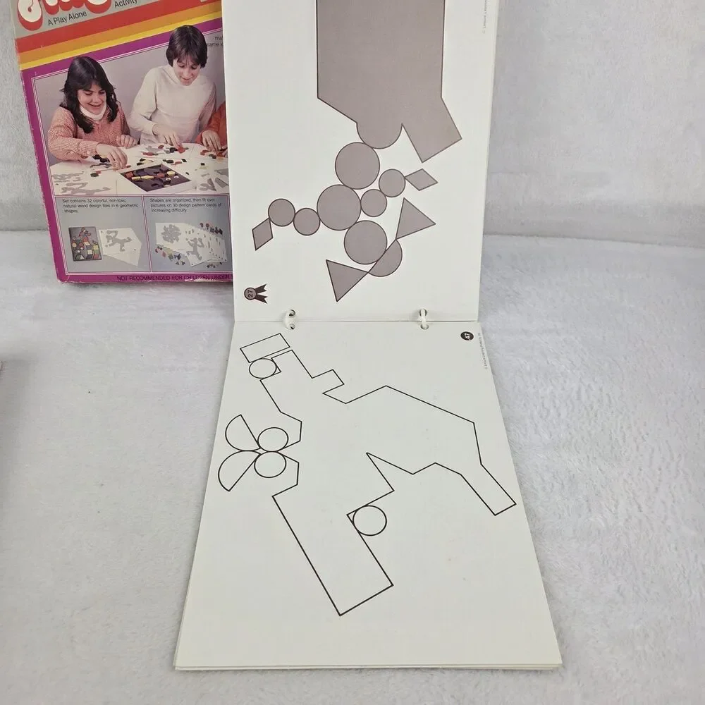 Vintage 1981 Mr SuperMind Puzzle Game Leisure Learning Complete W/ Extras‎